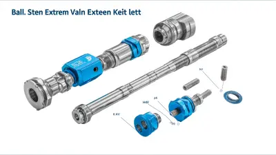 5 Essential Features of the Best Ball Valve Stem Extension Kit for Optimal Performance