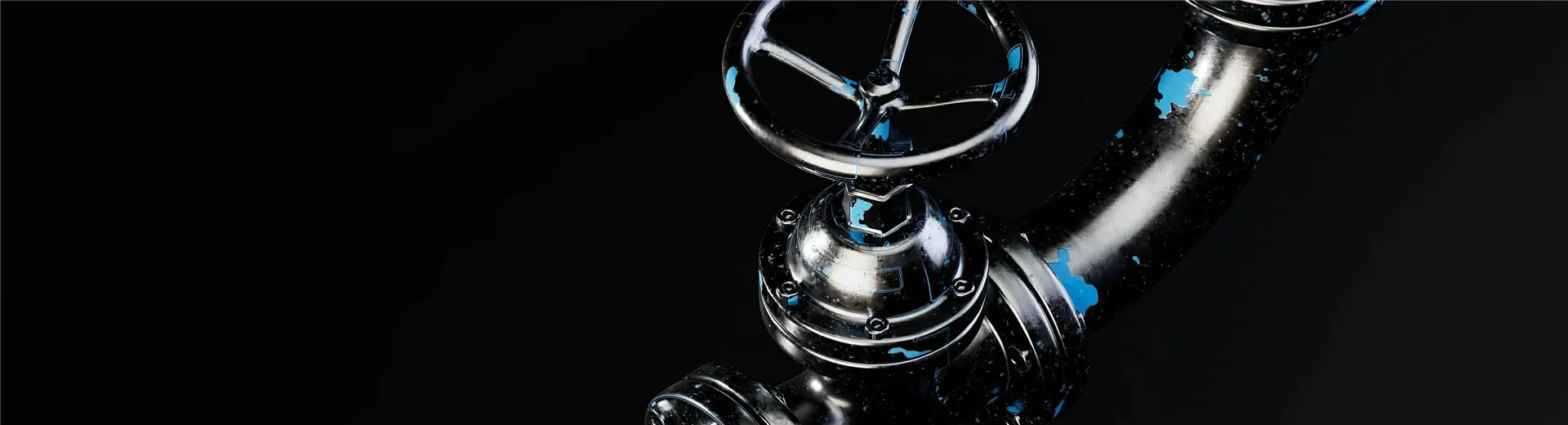 High-pressure pneumatic ball valve